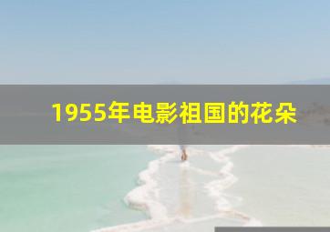 1955年电影祖国的花朵