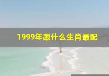 1999年跟什么生肖最配