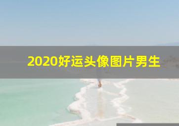 2020好运头像图片男生