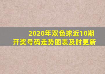 2020年双色球近10期开奖号码走势图表及时更新