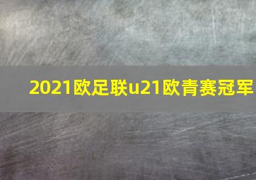 2021欧足联u21欧青赛冠军