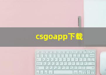 csgoapp下载