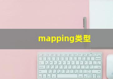 mapping类型