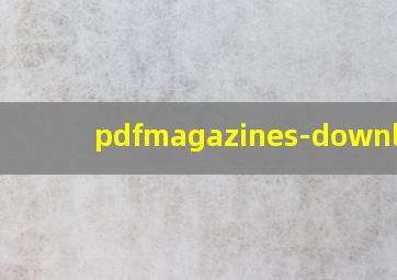 pdfmagazines-download