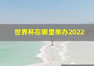 世界杯在哪里举办2022