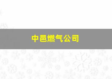 中邑燃气公司