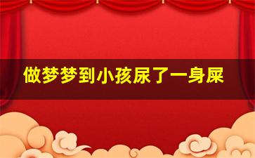 做梦梦到小孩尿了一身屎