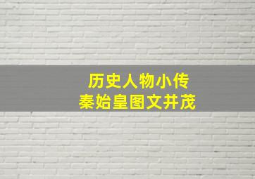 历史人物小传秦始皇图文并茂