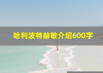 哈利波特赫敏介绍600字