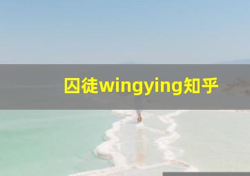 囚徒wingying知乎