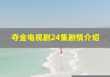 夺金电视剧24集剧情介绍