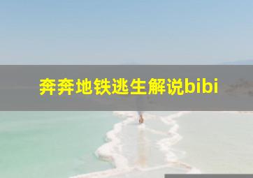 奔奔地铁逃生解说bibi