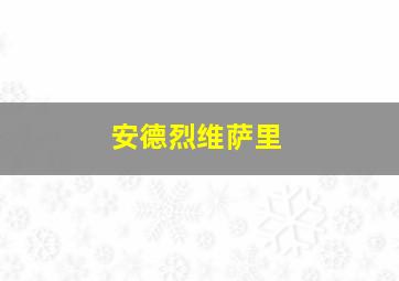 安德烈维萨里