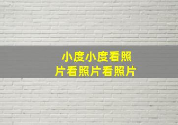 小度小度看照片看照片看照片