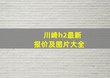 川崎h2最新报价及图片大全