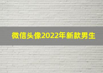 微信头像2022年新款男生