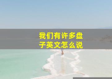 我们有许多盘子英文怎么说