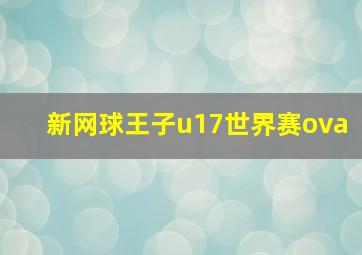 新网球王子u17世界赛ova