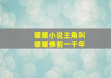 暖暖小说主角叫暖暖佛前一千年