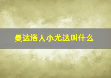 曼达洛人小尤达叫什么