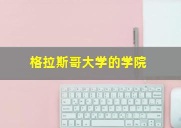 格拉斯哥大学的学院