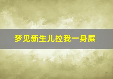 梦见新生儿拉我一身屎