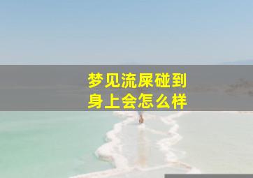 梦见流屎碰到身上会怎么样