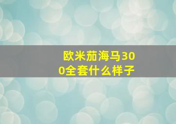 欧米茄海马300全套什么样子