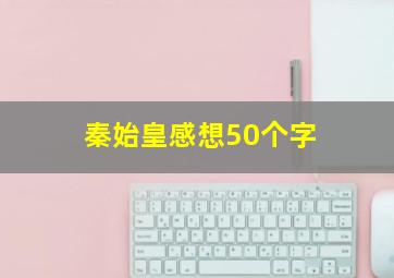 秦始皇感想50个字