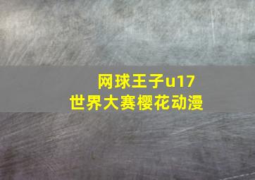 网球王子u17世界大赛樱花动漫