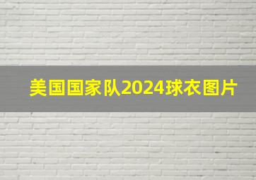 美国国家队2024球衣图片