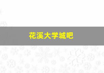 花溪大学城吧