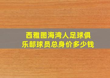 西雅图海湾人足球俱乐部球员总身价多少钱