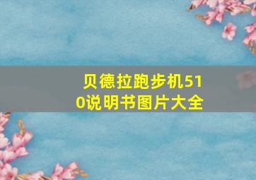 贝德拉跑步机510说明书图片大全