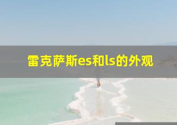 雷克萨斯es和ls的外观